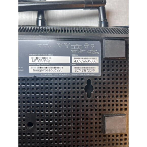 NETGEAR - R6400 - AC1750 Wireless Dual-Band Smart Gigabit Wifi Router - Picture 3 of 3